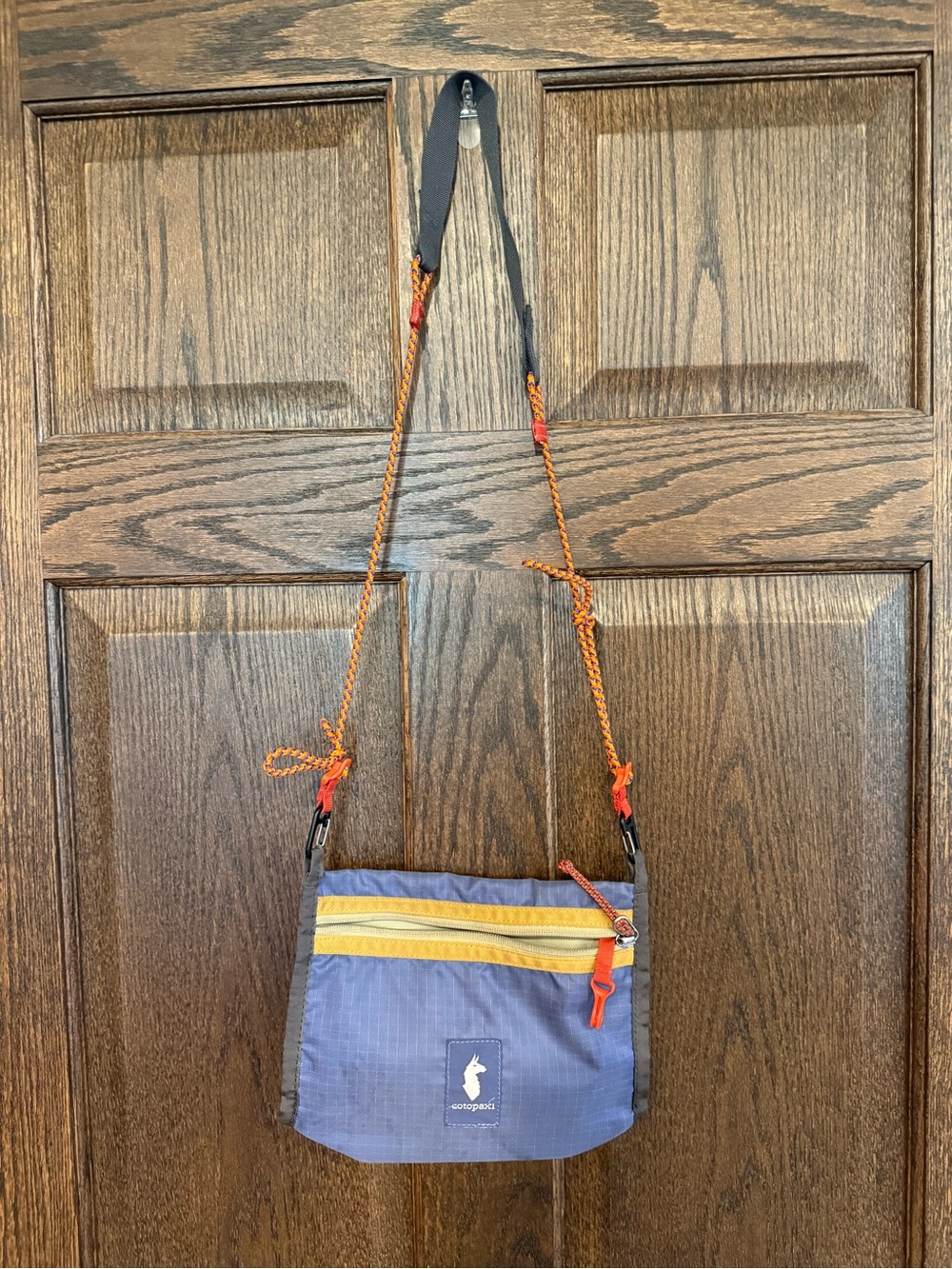Cotopaxi Lista 2L Lightweight Crossbody Bag Blue Green Yellow Unisex VGUC